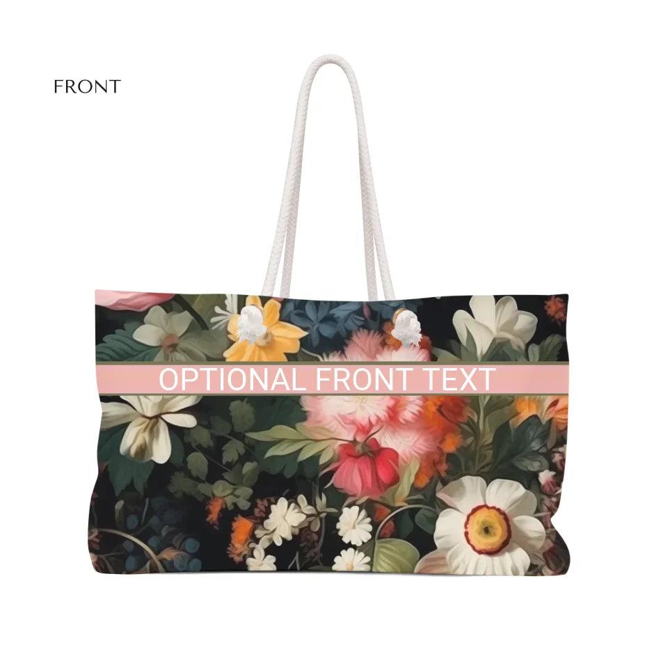 Custom Vintage Floral Everyday Bag - ARTFULANE