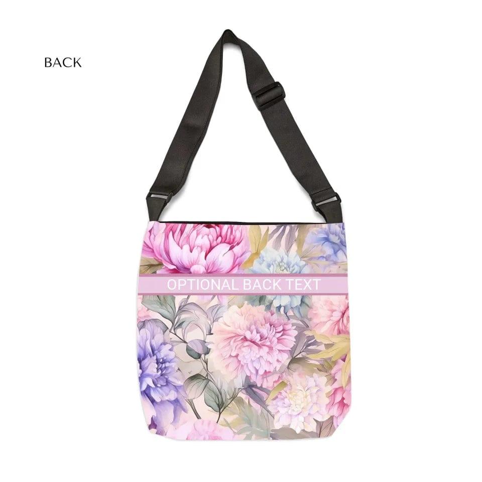 Custom Floral Watercolor Everyday Bags - ARTFULANE