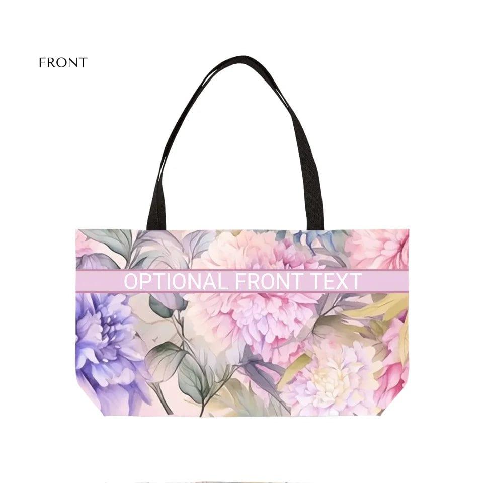 Custom Floral Watercolor Everyday Bags - ARTFULANE