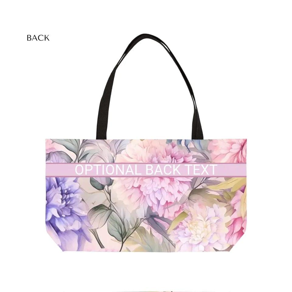 Custom Floral Watercolor Everyday Bags - ARTFULANE