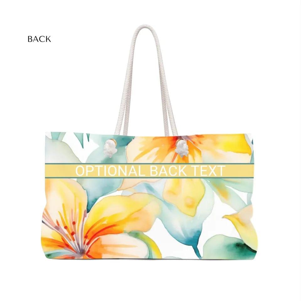 Custom Floral Watercolor Everyday Bags - ARTFULANE