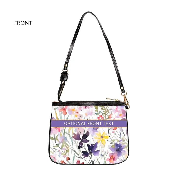 Custom Watercolor Loose Wildflowers Everyday Bags - ARTFULANE