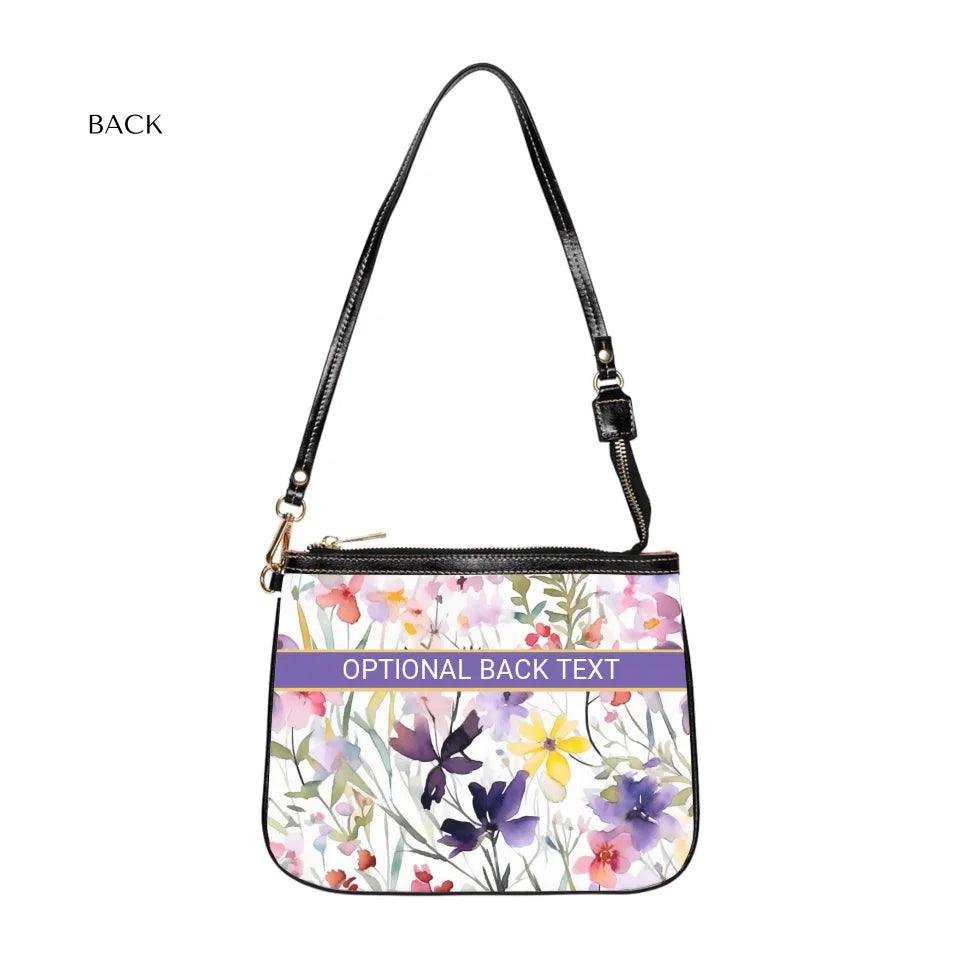 Custom Watercolor Loose Wildflowers Everyday Bags - ARTFULANE