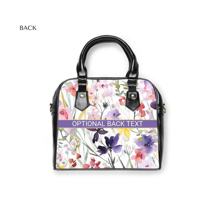 Custom Watercolor Loose Wildflowers Everyday Bags - ARTFULANE