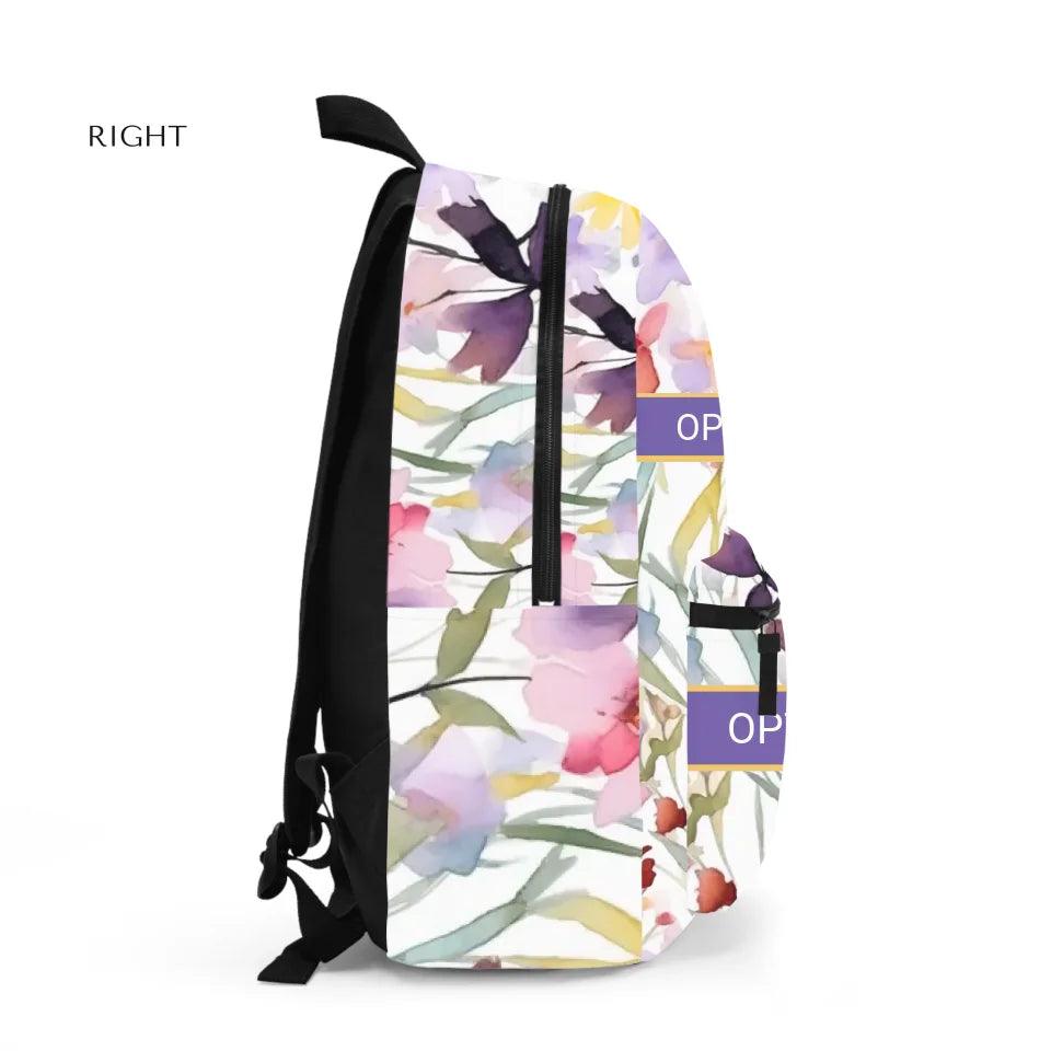 Custom Watercolor Loose Wildflowers Everyday Bags - ARTFULANE