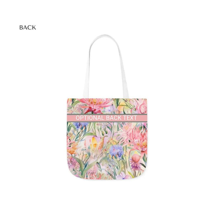 Custom Watercolor Loose Wildflowers Everyday Bags - ARTFULANE