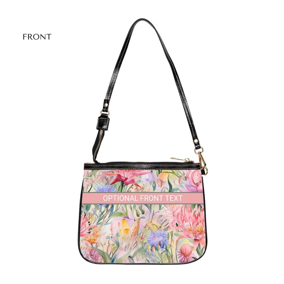 Custom Watercolor Loose Wildflowers Everyday Bags - ARTFULANE