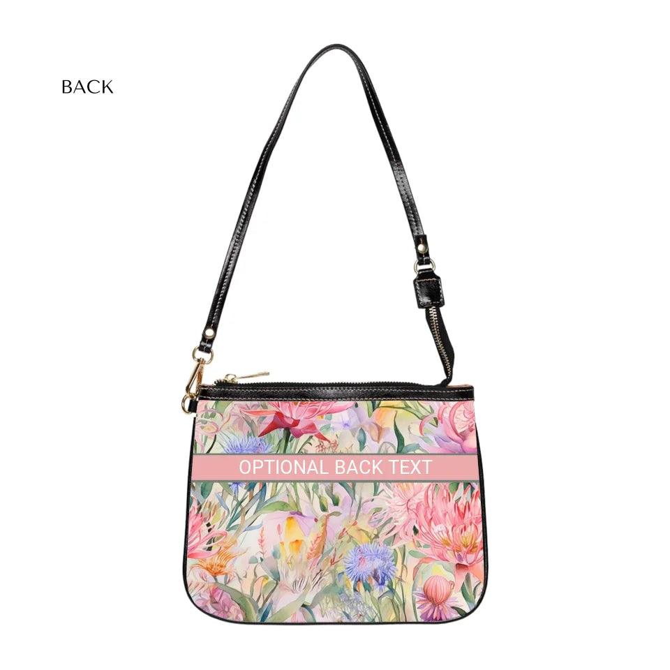 Custom Watercolor Loose Wildflowers Everyday Bags - ARTFULANE