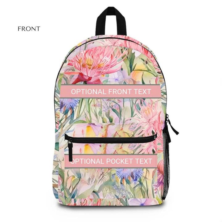 Custom Watercolor Loose Wildflowers Everyday Bags - ARTFULANE