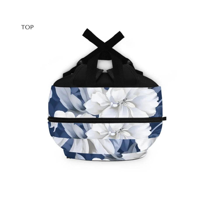 Custom Monochromatic Watercolor Floral Everyday Bags - ARTFULANE