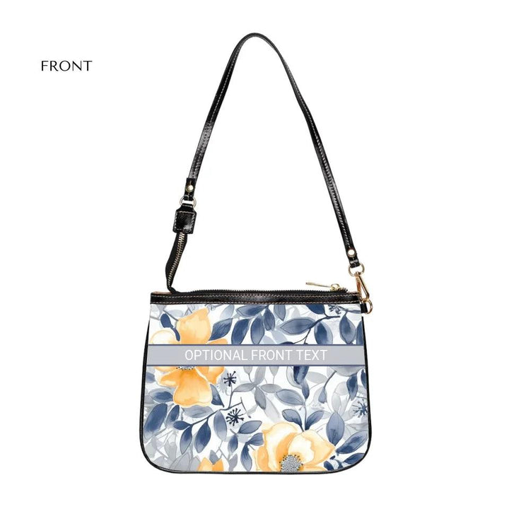 Custom Monochromatic Watercolor Floral Everyday Bags - ARTFULANE