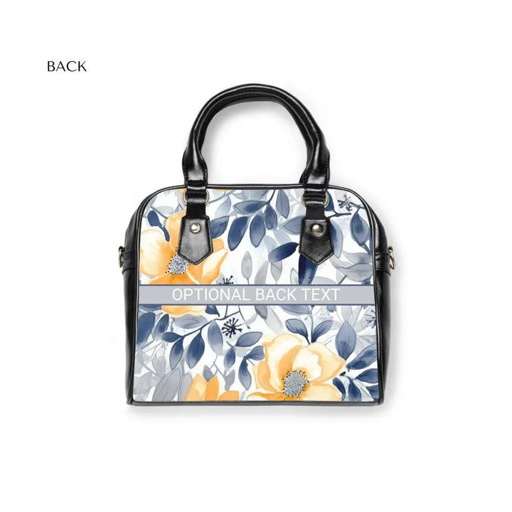 Custom Monochromatic Watercolor Floral Everyday Bags - ARTFULANE