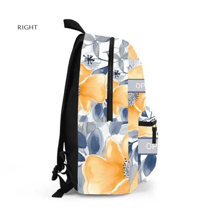 Custom Monochromatic Watercolor Floral Everyday Bags - ARTFULANE