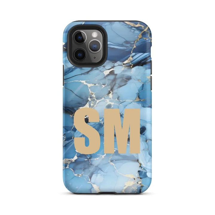 Custom Marble Pattern Tough Phone Case - ARTFULANE