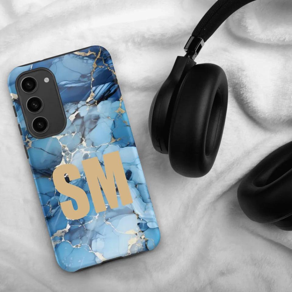 Custom Marble Pattern Tough Phone Case - ARTFULANE