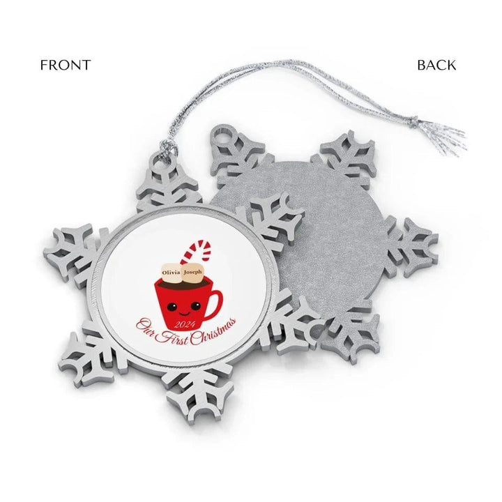 Custom Family Christmas Marshmallow Ornament - ARTFULANE