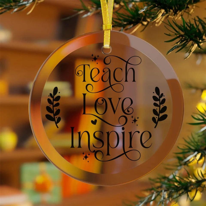 Custom Teacher Christmas Ornament - ARTFULANE