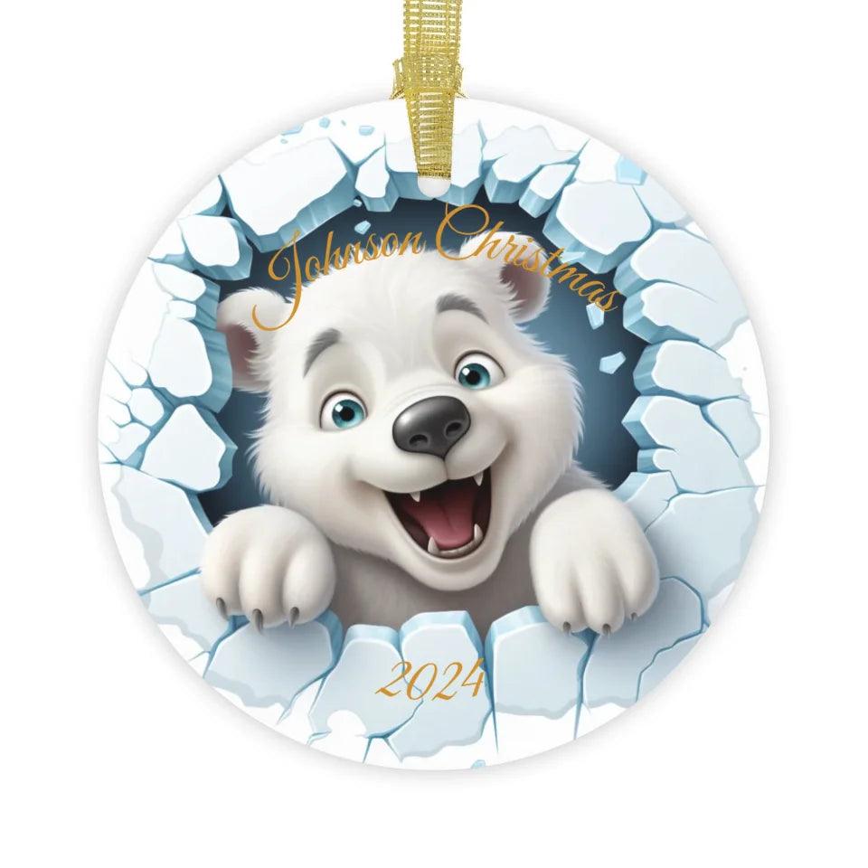 Custom 3D Funny Christmas Ornament - ARTFULANE