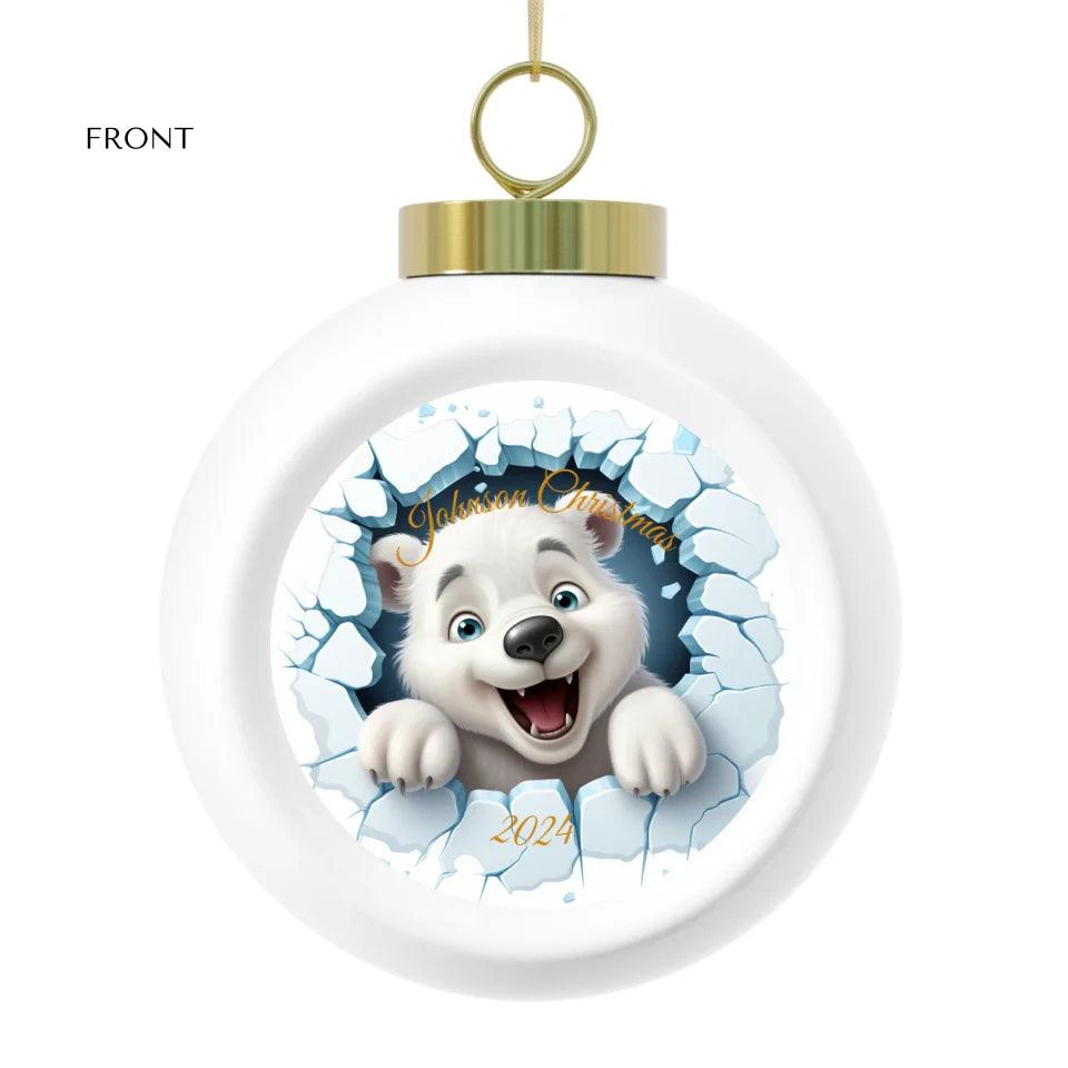 Custom 3D Funny Christmas Ornament - ARTFULANE