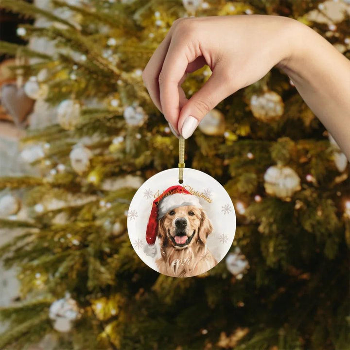 Custom Dog Breed Christmas Ornament - ARTFULANE