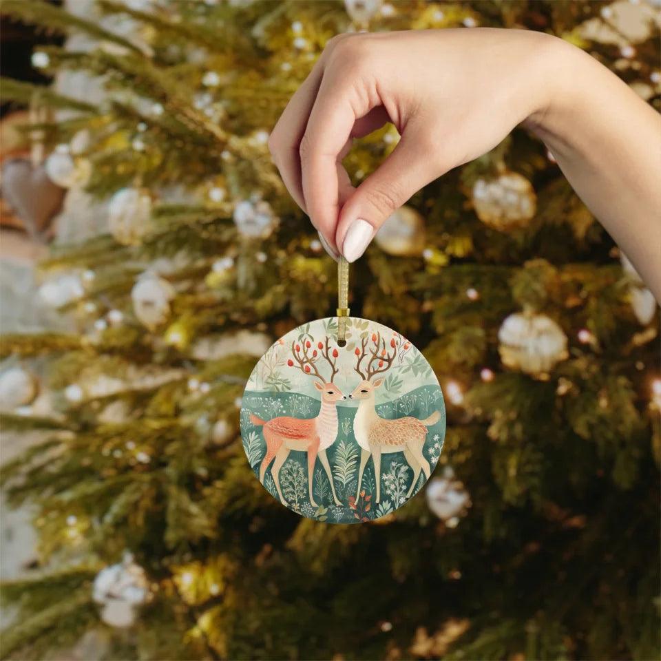 Custom Nordic Christmas Ornament - ARTFULANE