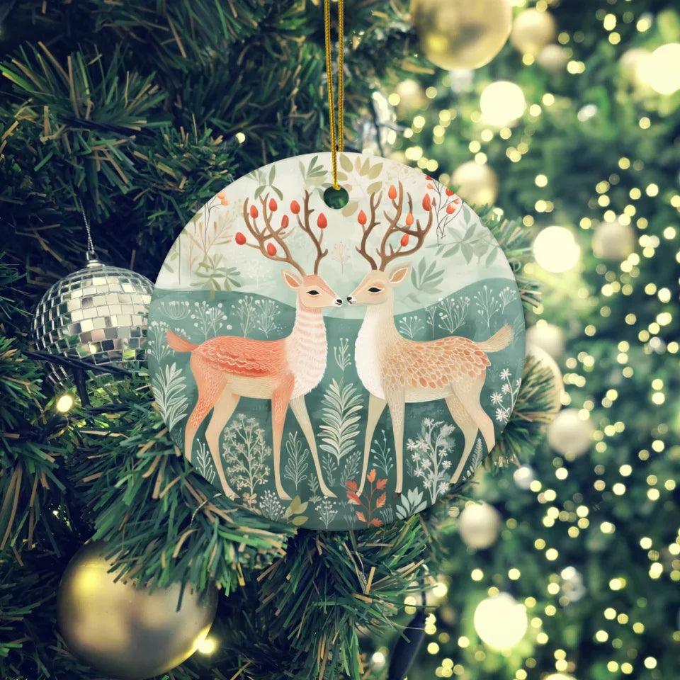 Custom Nordic Christmas Ornament - ARTFULANE