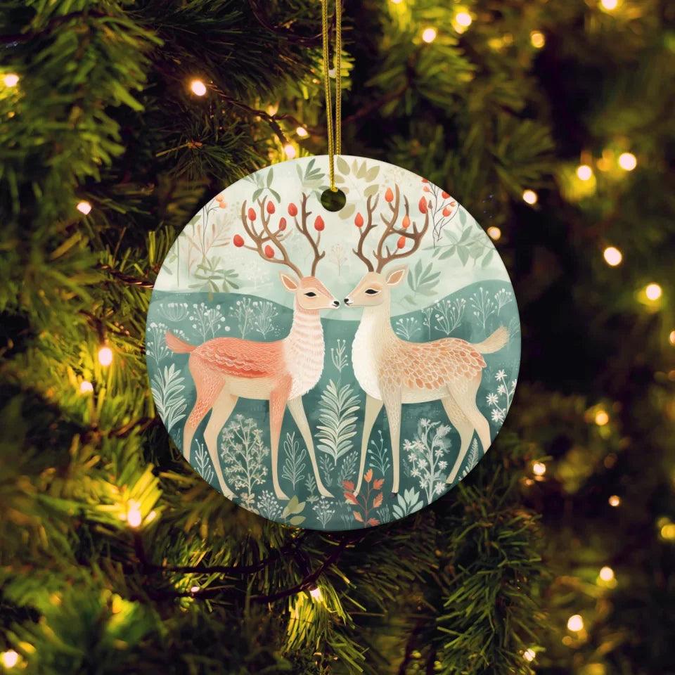 Custom Nordic Christmas Ornament - ARTFULANE