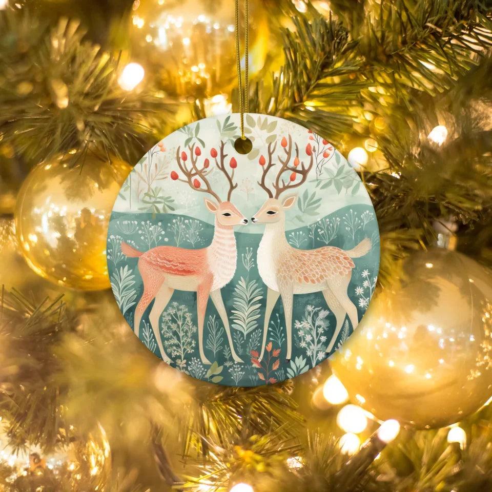 Custom Nordic Christmas Ornament - ARTFULANE