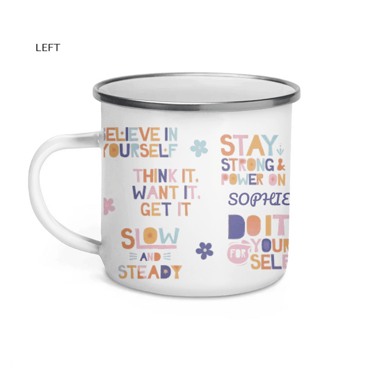 Custom Motivational Sayings Mug - ARTFULANE