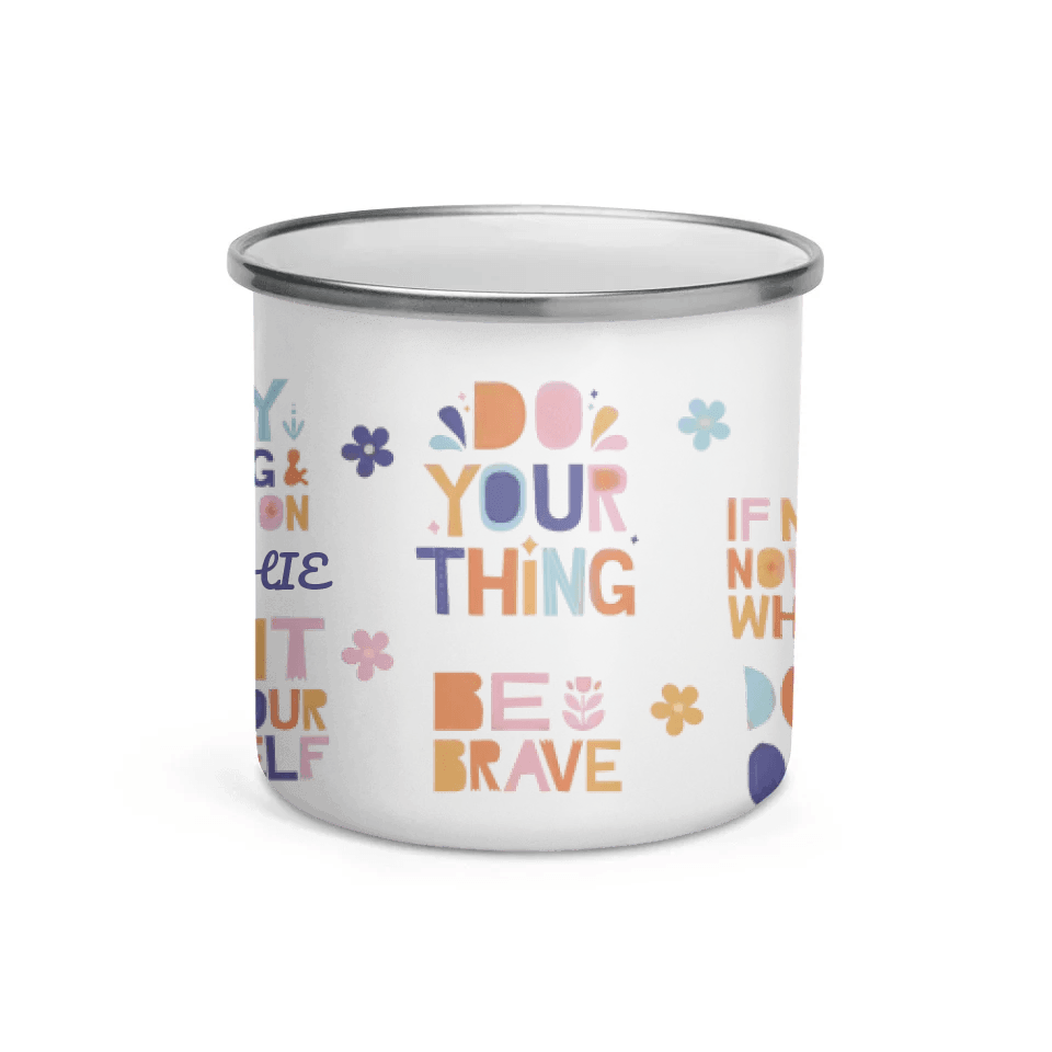 Custom Motivational Sayings Mug - ARTFULANE