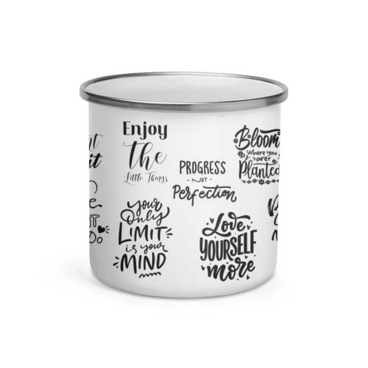 Custom Positive Mindset Motivational Mug - ARTFULANE