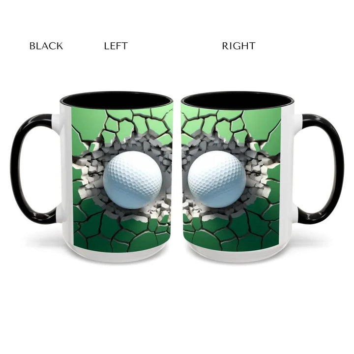 Custom 3D Golf Ball Mug - ARTFULANE