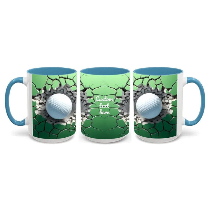 Custom 3D Golf Ball Mug - ARTFULANE