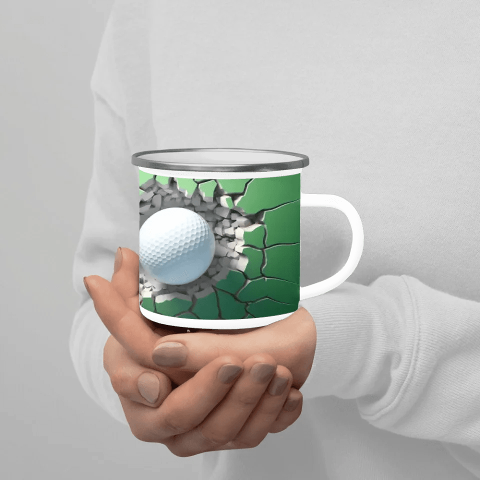 Custom 3D Golf Ball Mug - ARTFULANE