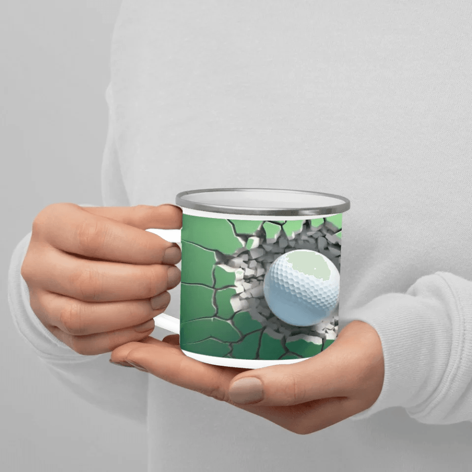 Custom 3D Golf Ball Mug - ARTFULANE