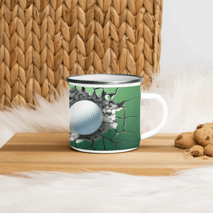 Custom 3D Golf Ball Mug - ARTFULANE