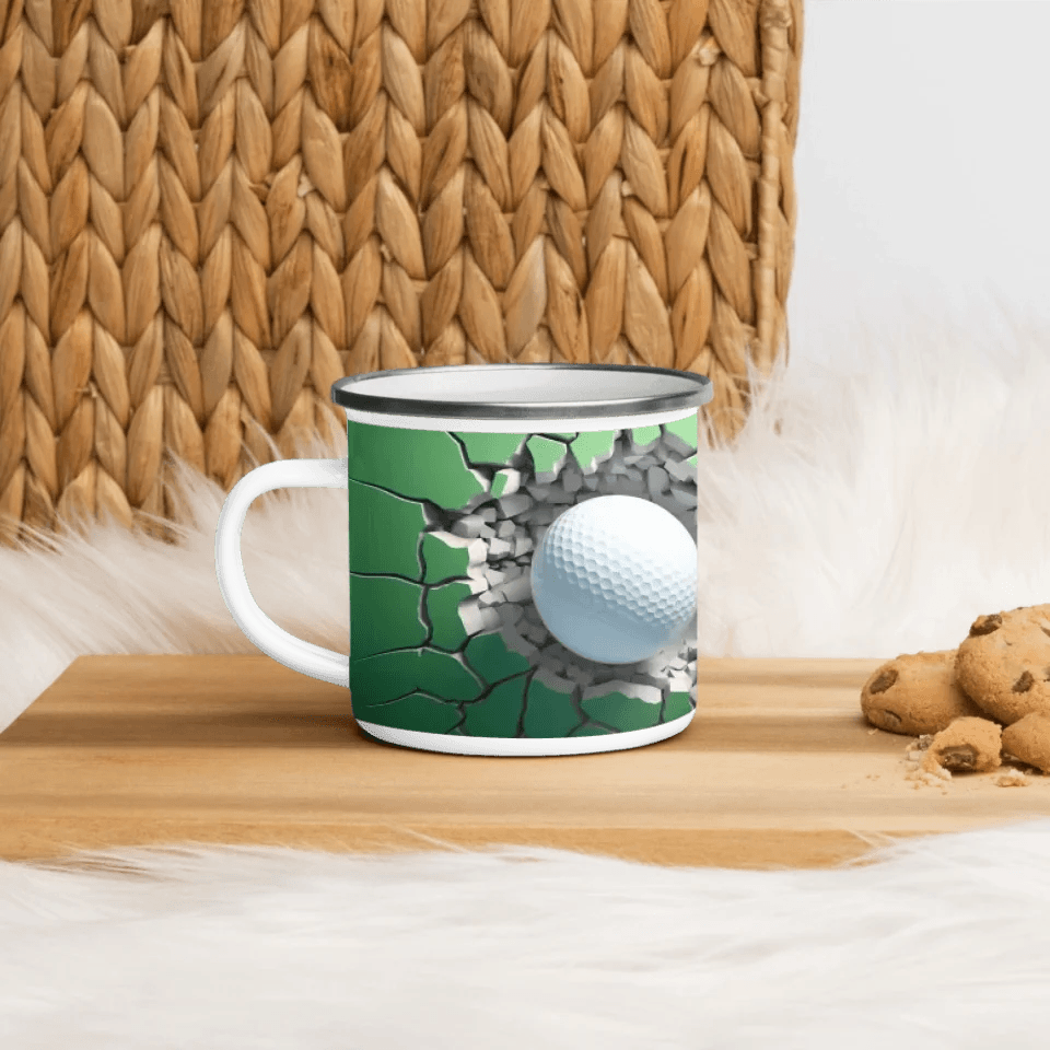 Custom 3D Golf Ball Mug - ARTFULANE