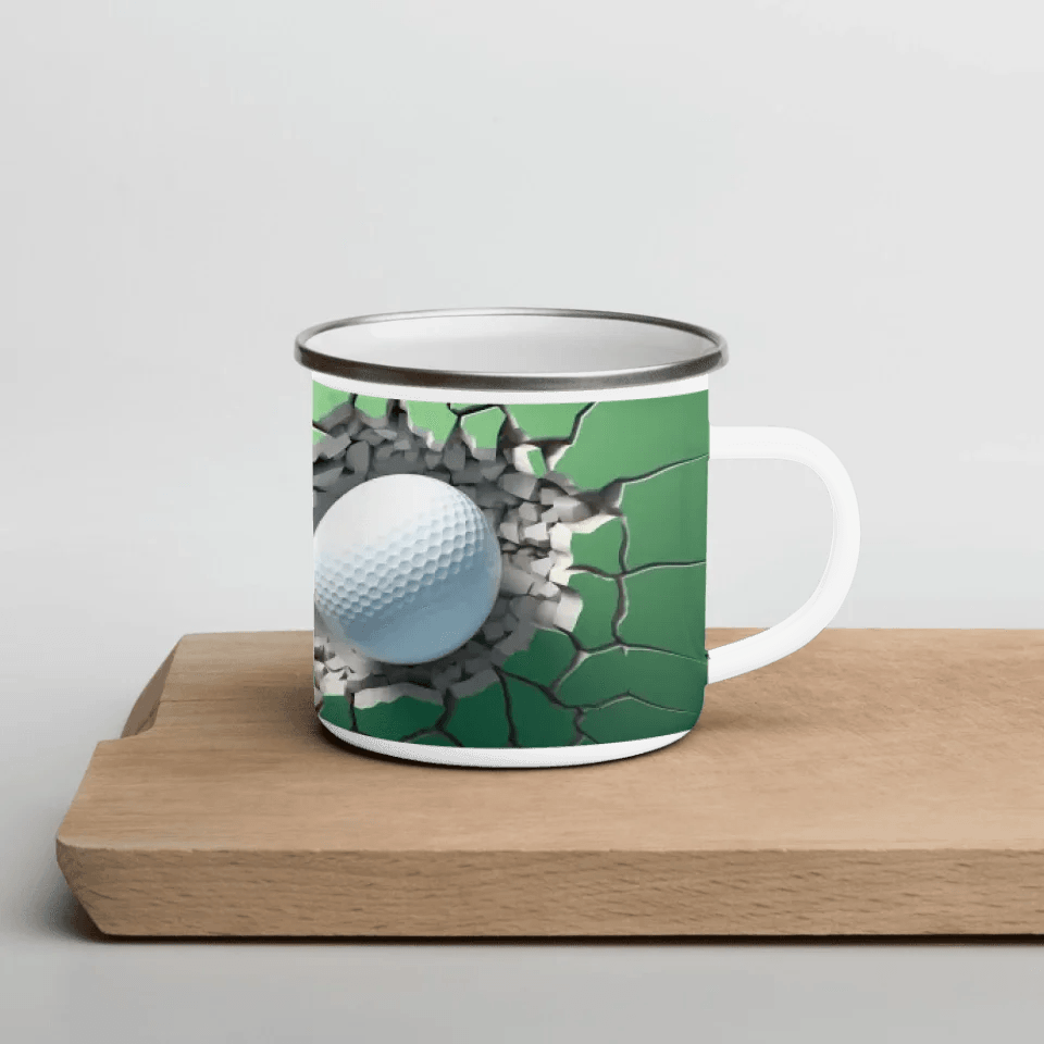 Custom 3D Golf Ball Mug - ARTFULANE