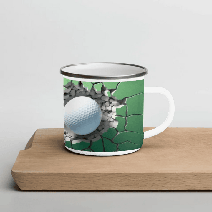 Custom 3D Golf Ball Mug - ARTFULANE