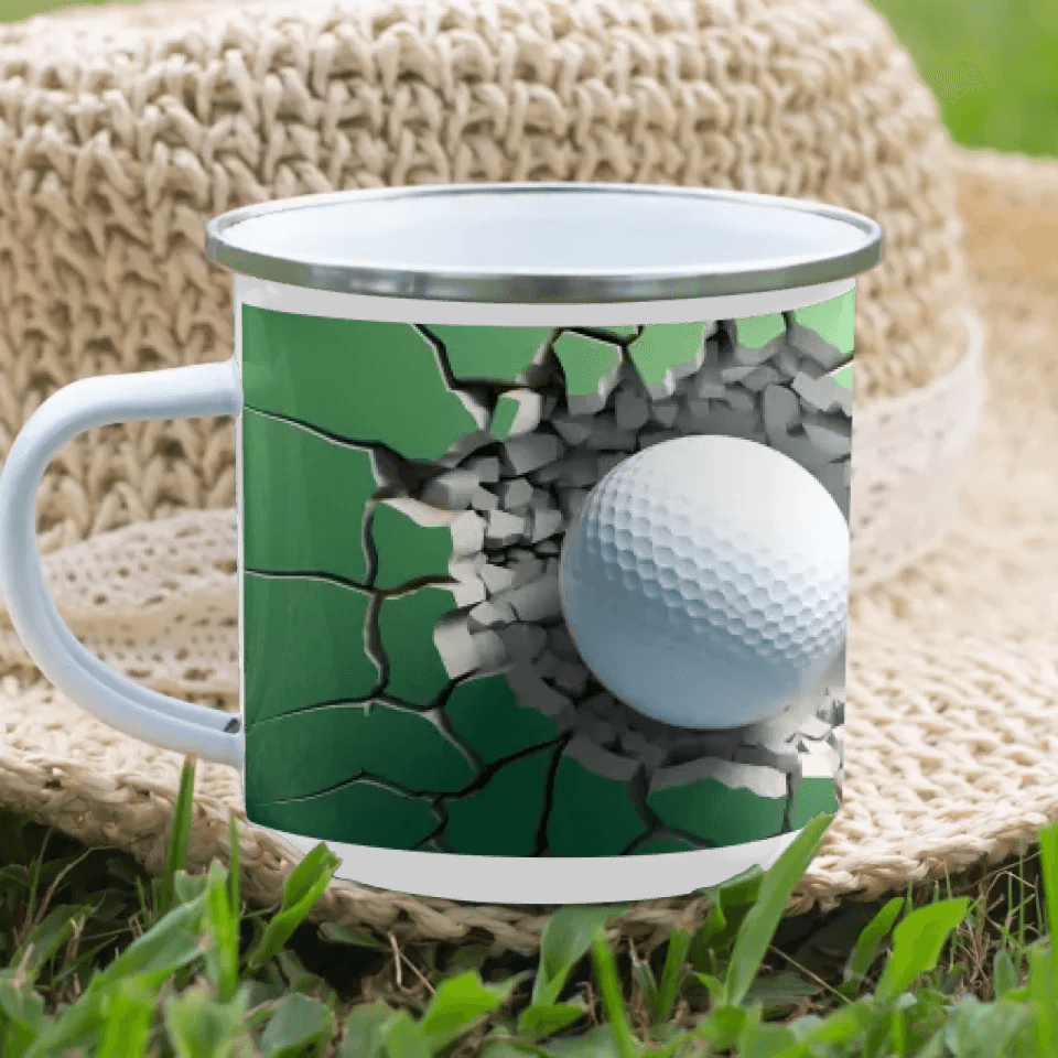 Custom 3D Golf Ball Mug - ARTFULANE