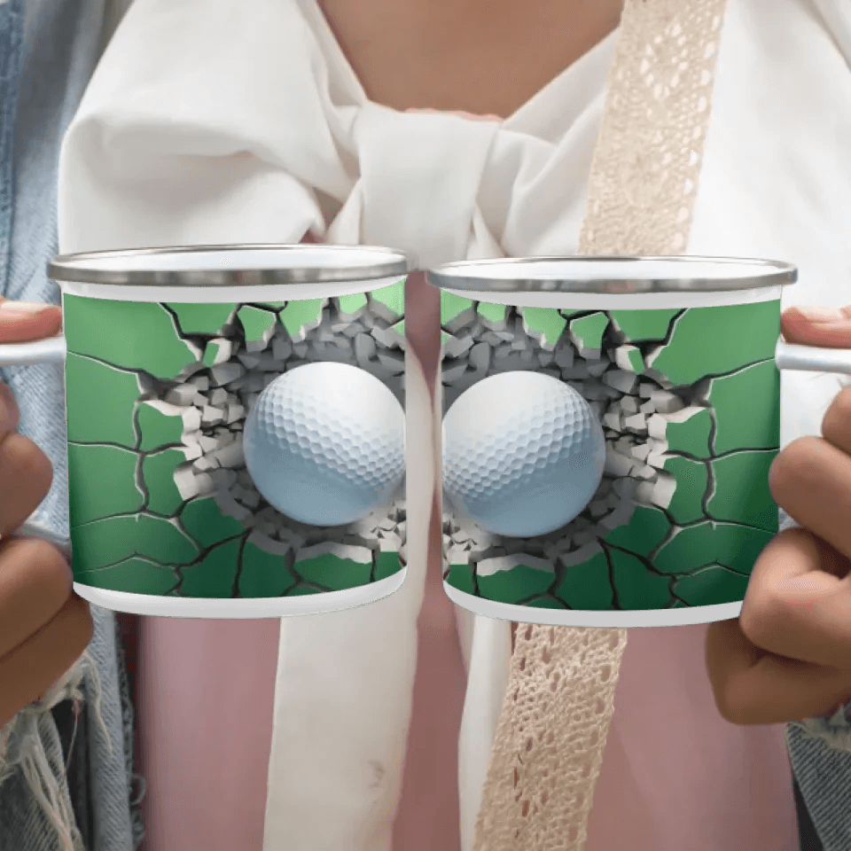 Custom 3D Golf Ball Mug - ARTFULANE