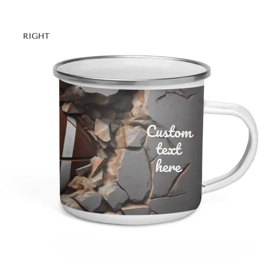 Custom 3D Football Mug - ARTFULANE