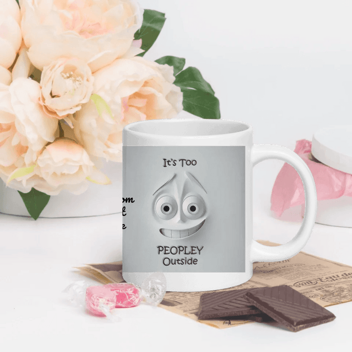 Custom 3D Anxious Face Mug - ARTFULANE