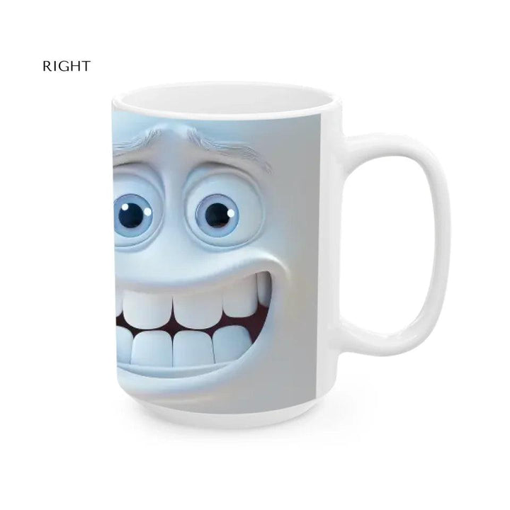 Custom 3D Sarcastic Face Mug - ARTFULANE