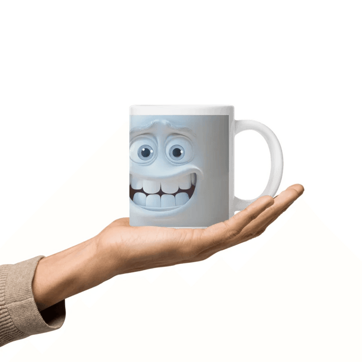 Custom 3D Sarcastic Face Mug - ARTFULANE