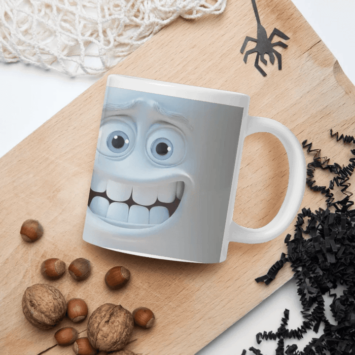 Custom 3D Sarcastic Face Mug - ARTFULANE