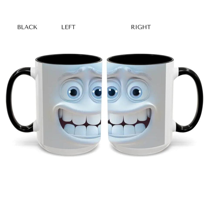 Custom 3D Sarcastic Face Mug - ARTFULANE