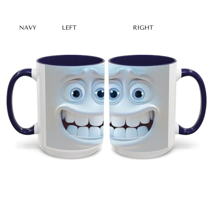 Custom 3D Sarcastic Face Mug - ARTFULANE