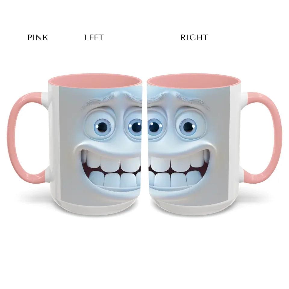 Custom 3D Sarcastic Face Mug - ARTFULANE