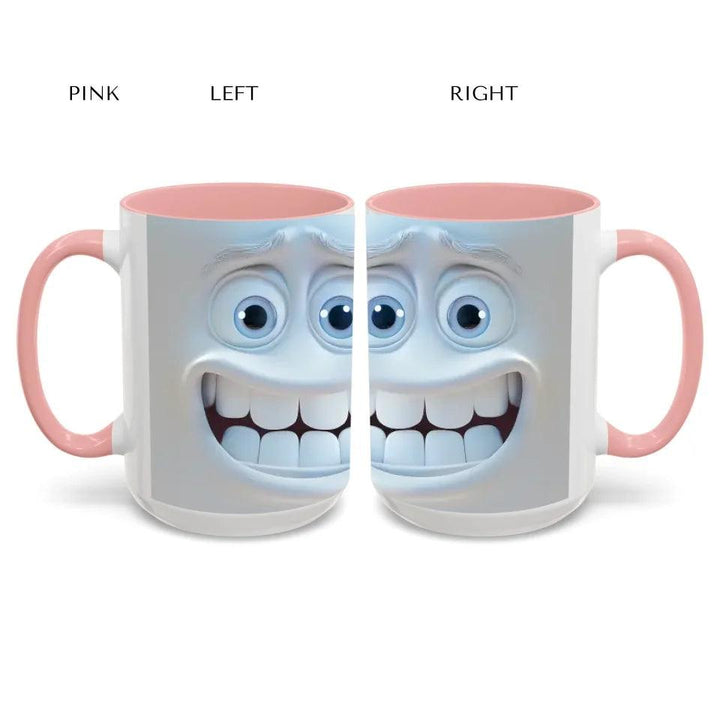 Custom 3D Sarcastic Face Mug - ARTFULANE